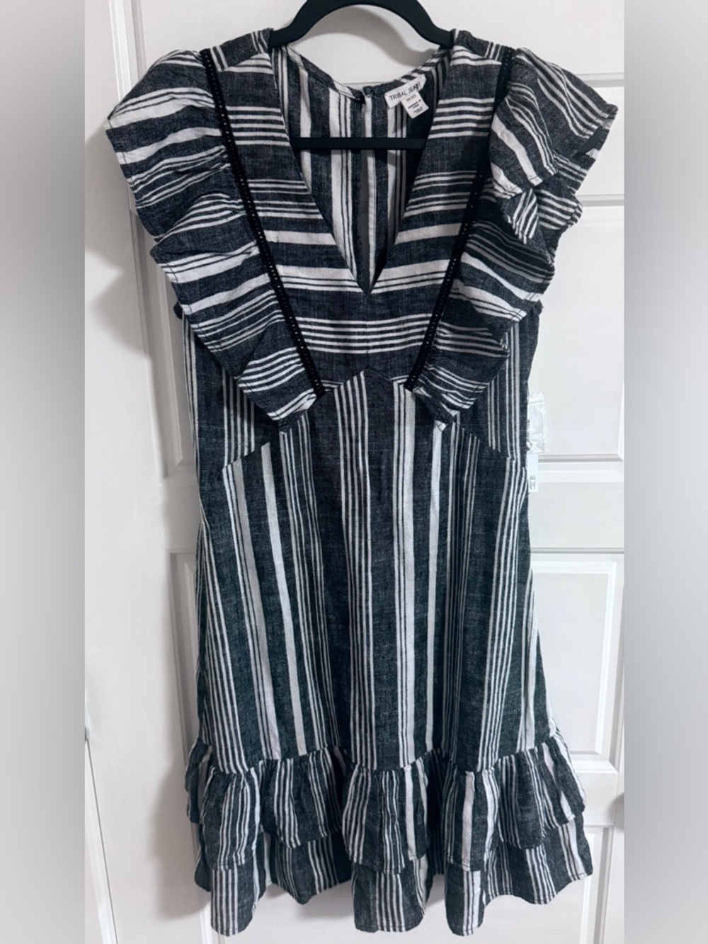 NWT Fit and Flare dress from tribal jeans XS - Picture 4 of 6